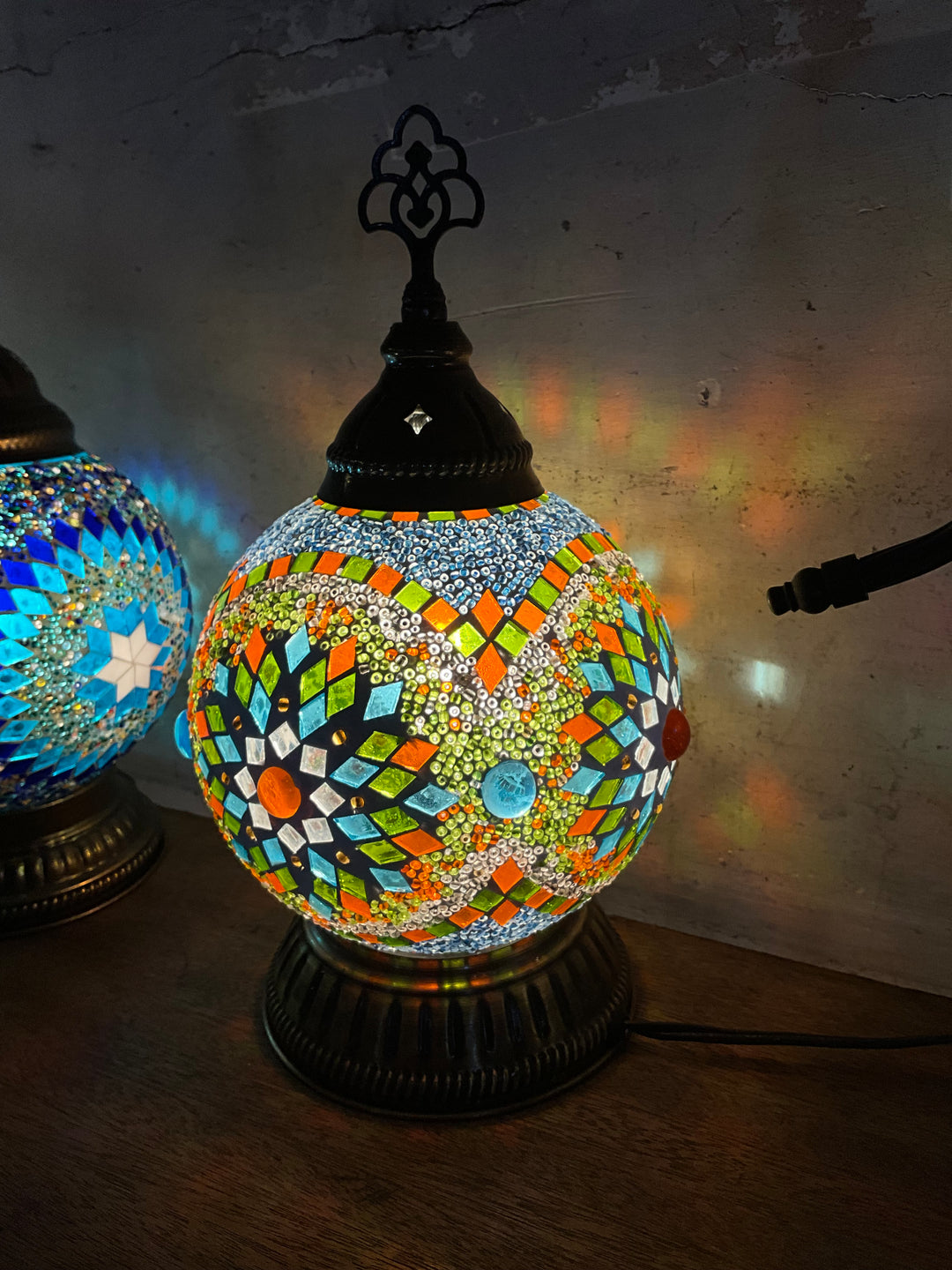 まん丸スタンドランプ(M)  ショート