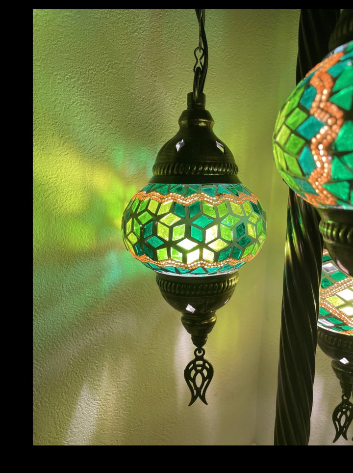 3灯スタンドランプ(S)　トール