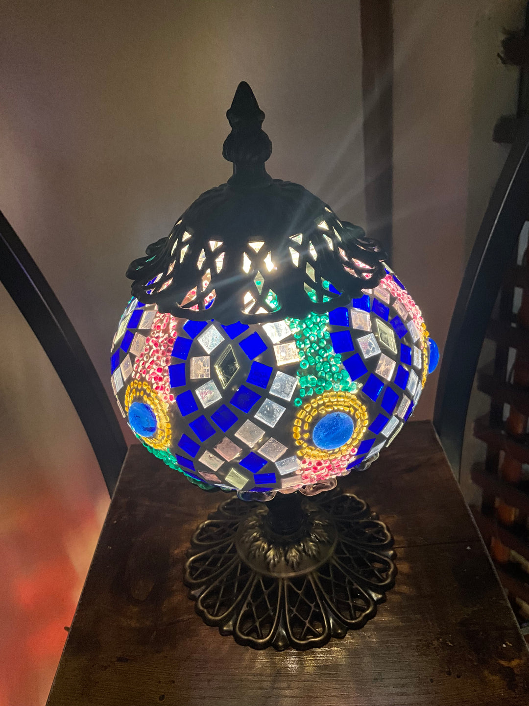 レース編みスタンドランプ(M)