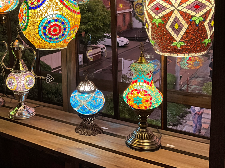 ひょうたん型スタンドランプ