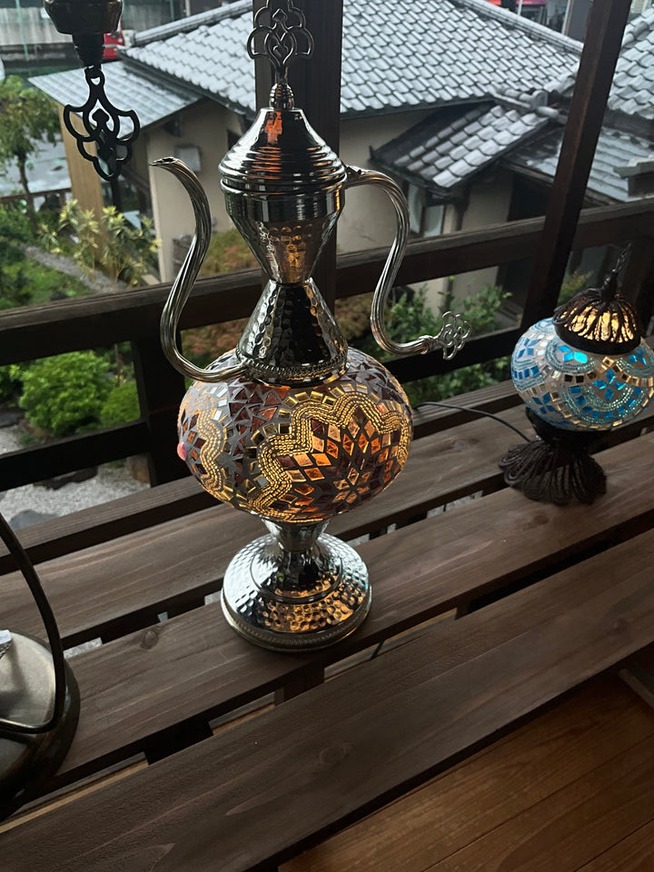 水差し型シルバースタンドランプ(L)