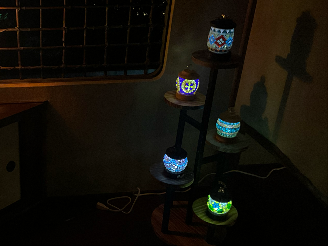 木製ランタン(小)