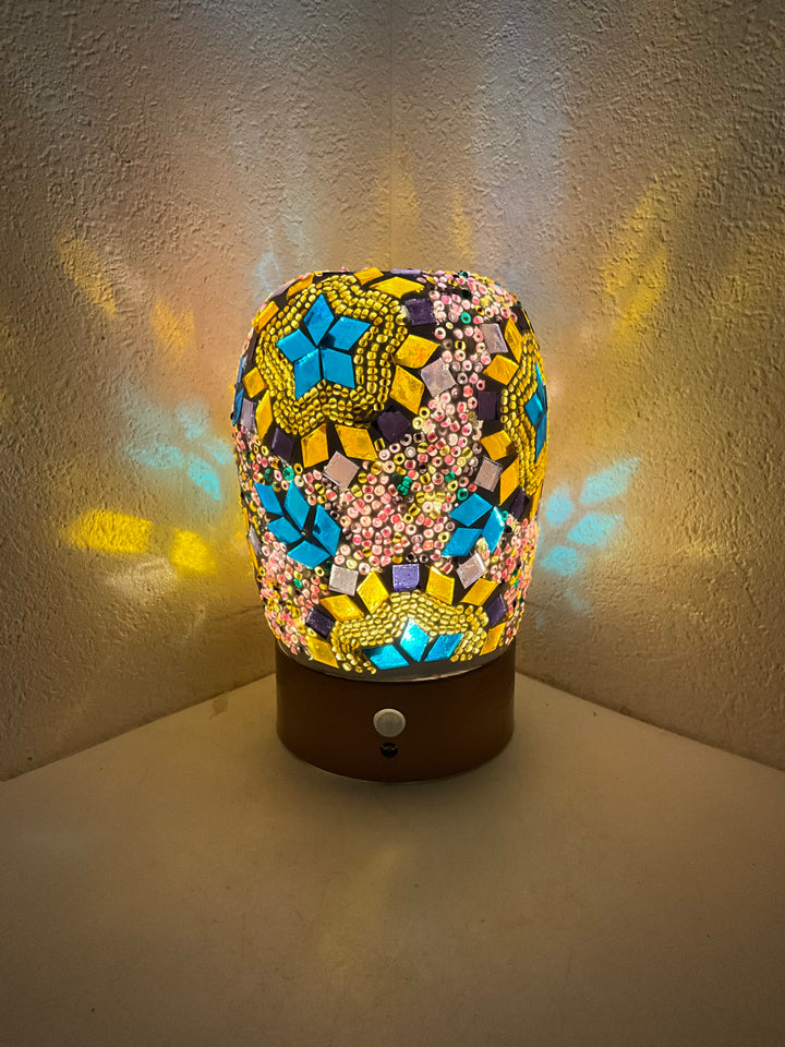 ガラス製人感センサーフットライト(筒)