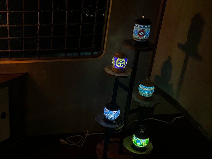 木製ランタン(小)