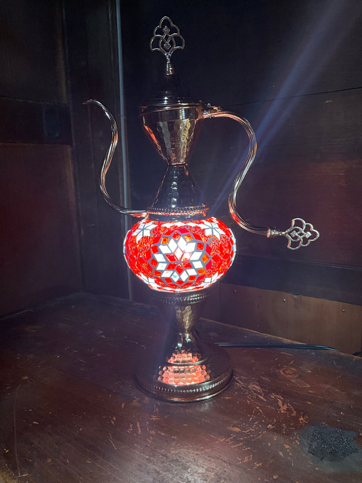 水差し型シルバースタンドランプ(M)