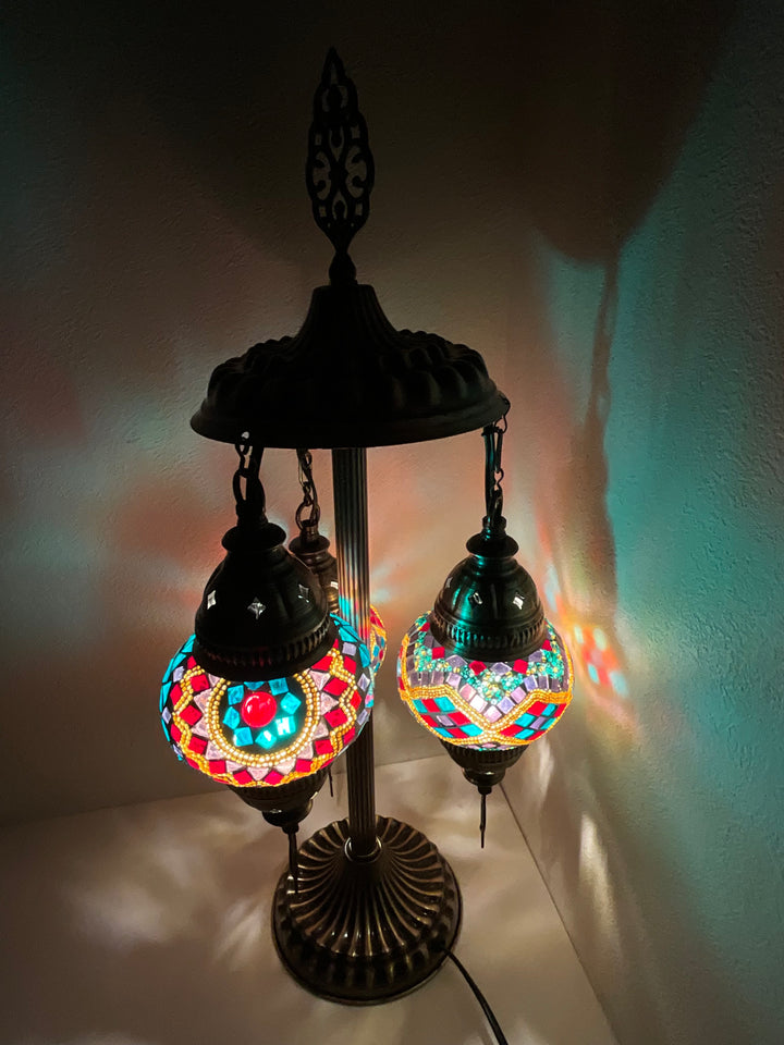 3灯スタンドランプ(S) ショート