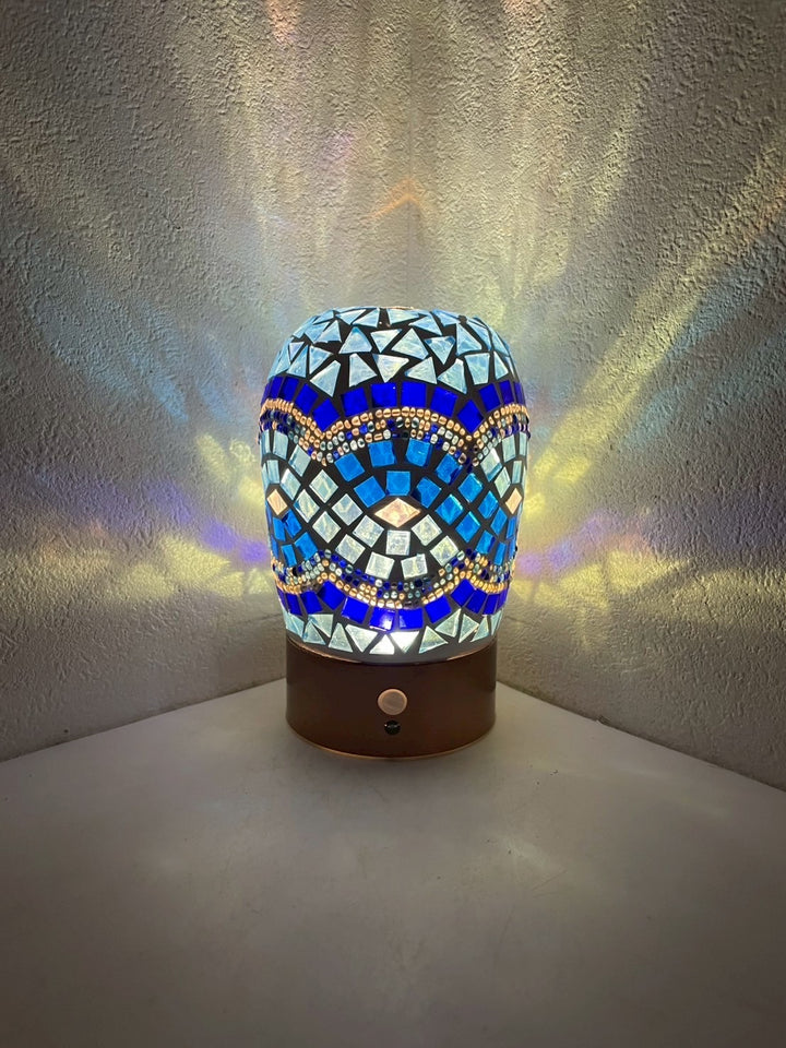 ガラス製人感センサーフットライト(筒)