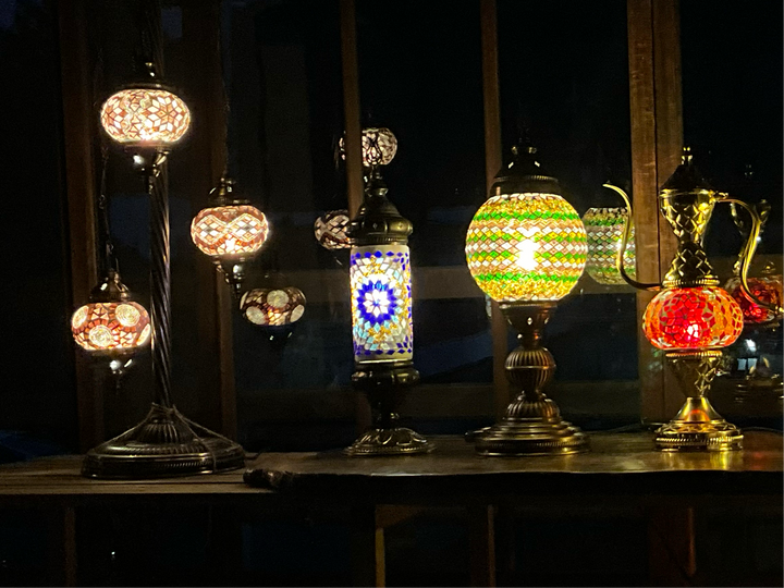 筒形スタンドランプ