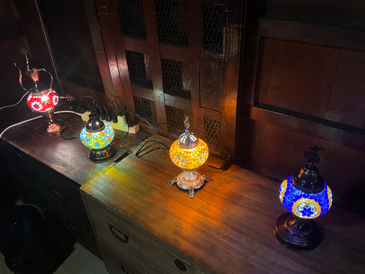 水差し型シルバースタンドランプ(M)