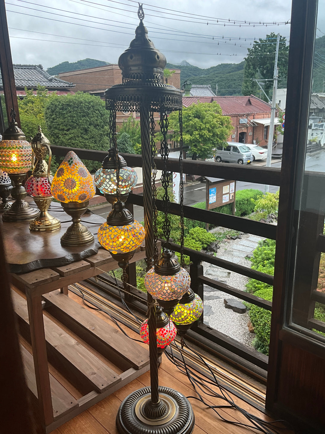 5灯スタンド (M)