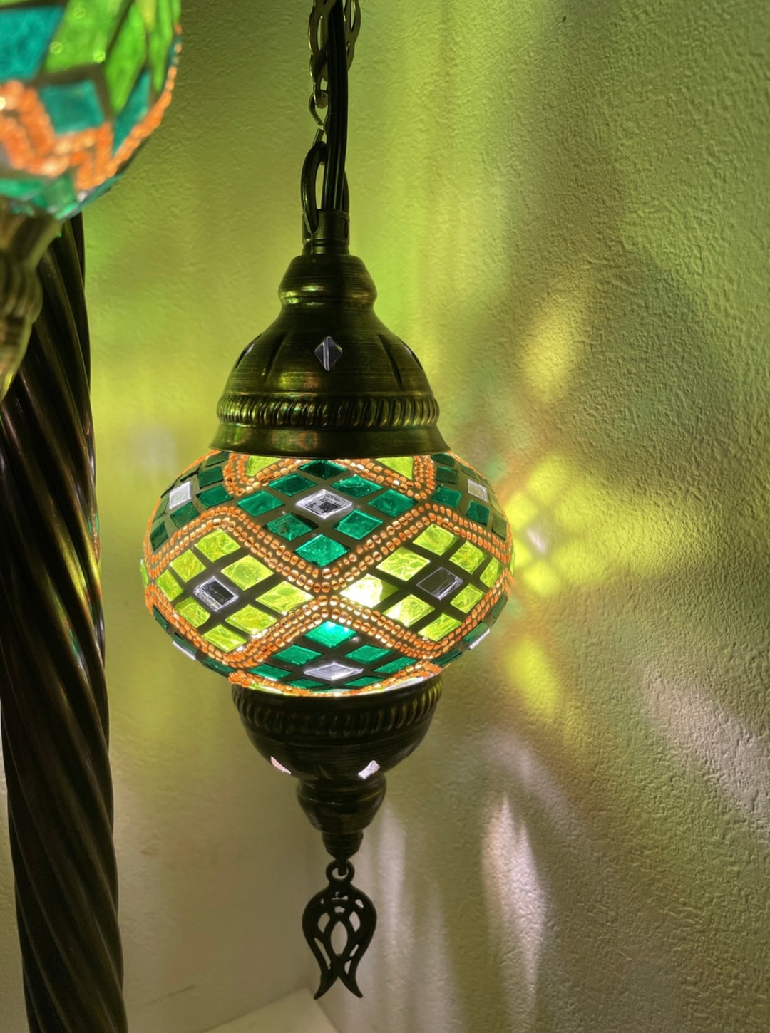 3灯スタンドランプ(S)　トール