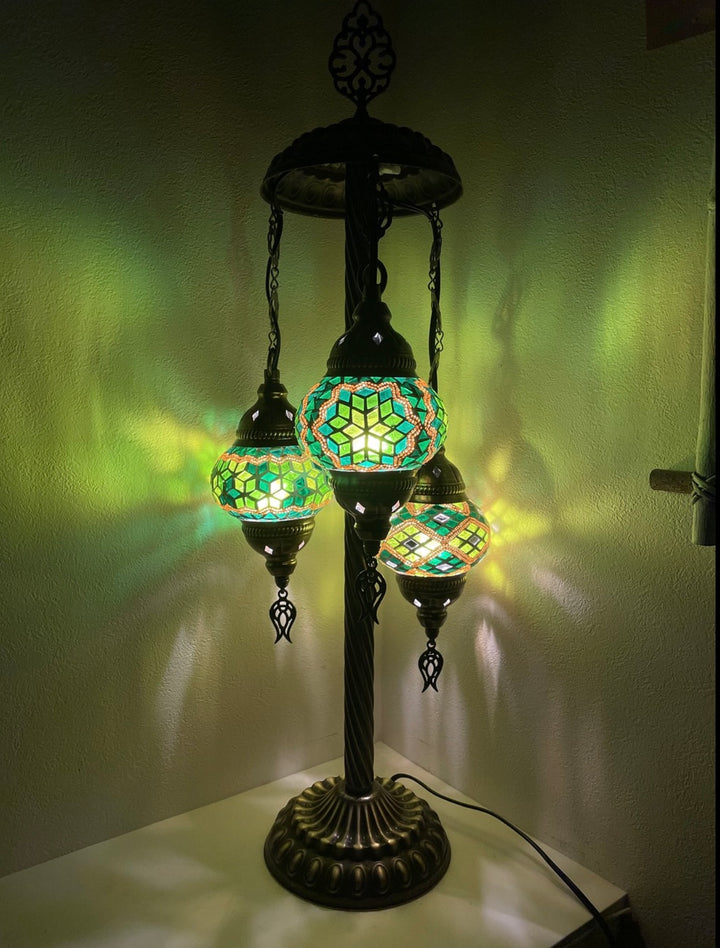 3灯スタンドランプ(S)　トール