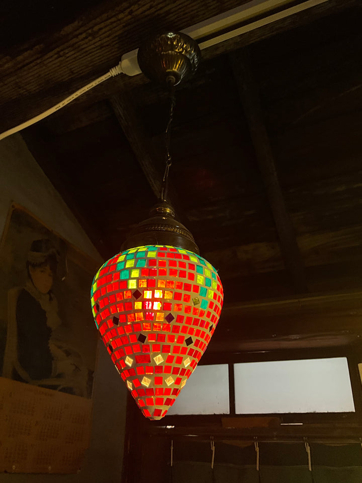 いちご型ペンダントランプ